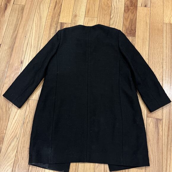 Kate Spade Erika Jacket Tweed Pattern Lacquered Finish 0 Womens Button Coat - Picture 10 of 10